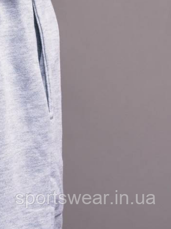 Утепленные Мужские брюки серого цвета меланж осенние теплые Штаны с начесом на манжетах Одежда зимняя мальчику - фото 4 - id-p1700204079