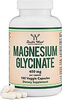 Double Wood Magnesium Glycinate / Магній гліцинат для покращення якості сну 180 капсул