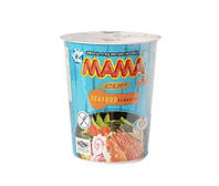 Лапша быстрого приготовления с морепродуктами в стаканчике SEAFOOD Flavour CUP MAMA 70 г