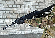 Ремінь збройовий трьохточковий тактичний 3-point чорний (трьохточка), фото 6