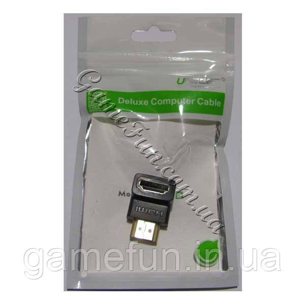 Перехідник HDMI кутовий тато-мама Ugreen Original