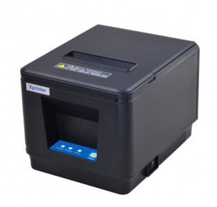 Принтер чеків XPrinter XP-Q160L (USB або Ethernet, автообрізання чека, 80 мм), фото 1