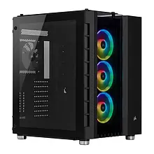 Корпус для ПК Corsair Crystal 680X RGB Tempered Glass Black