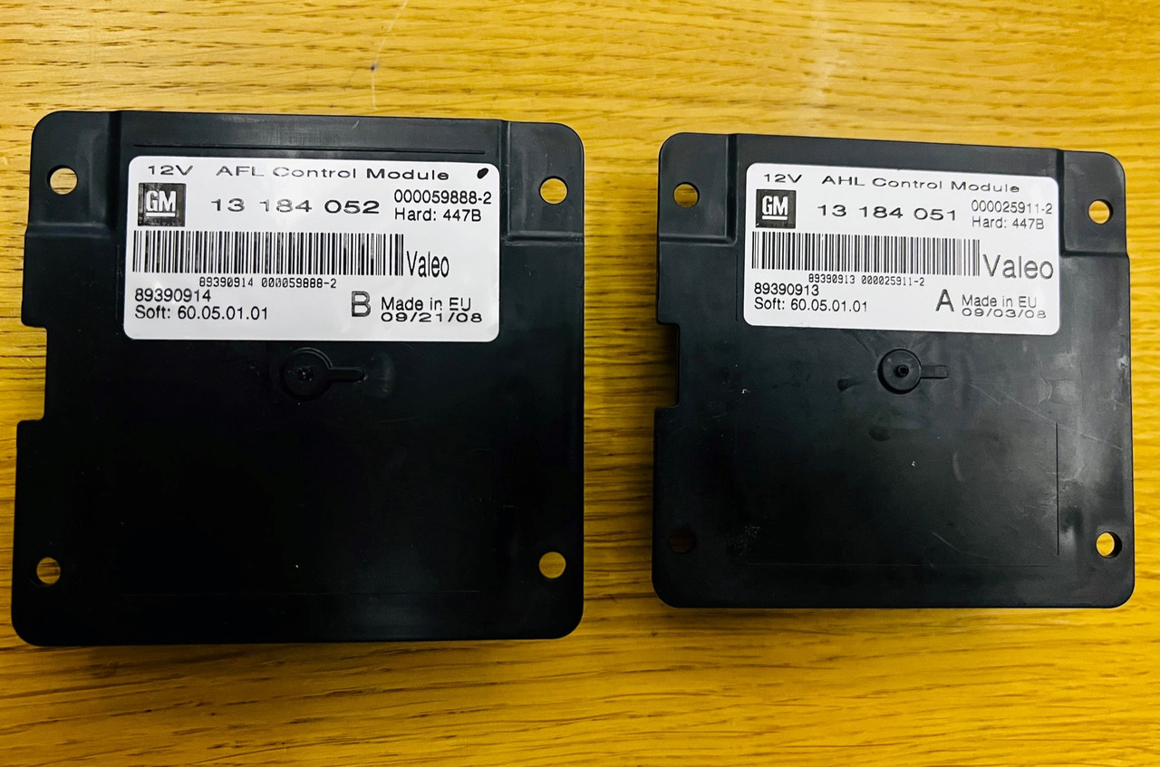 AFS МОДУЛЬ ПОВОРОТА ФАР 13184051/89390913/5476310 13184052/89390914 OPEL Vectra C