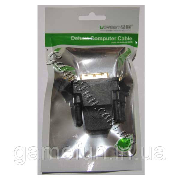 Переходник HDMI (female) to DVI (male) 24pin (Ugreen), фото 1