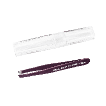 Пінцет для брів STALEKS PRO EXPERT 11 TYPE 3 Violet TE-11/3, фото 4