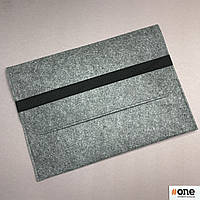 Чехол-конверт для MacBook 13.3 чехол для ноутбука диагональ 13.3 фетровый войлочный чехол темно-серый L4R