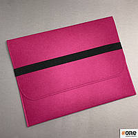 Чехол-конверт для MacBook 14 чехол для ноутбука диагональ 14 фетровый войлочный чехол малиновый L4R