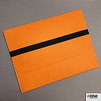 Чехол-конверт для MacBook 14 чехол для ноутбука диагональ 14 фетровый войлочный чехол оранжевый L4R