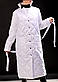 Модне жіноче пальто біле М, фото 4