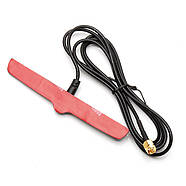 Антена автомобільна GSM 3G/4G/LTE WiFi 5dBi SMA Male (тато), виносна 1.5 метри, під скло, універсальна, фото 3