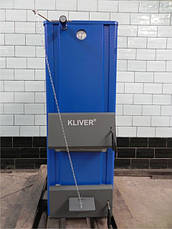 Котел на дровах, угле, опилках KLIVER 30, фото 2