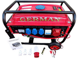 Генератор бензиновий German G1, 2900W