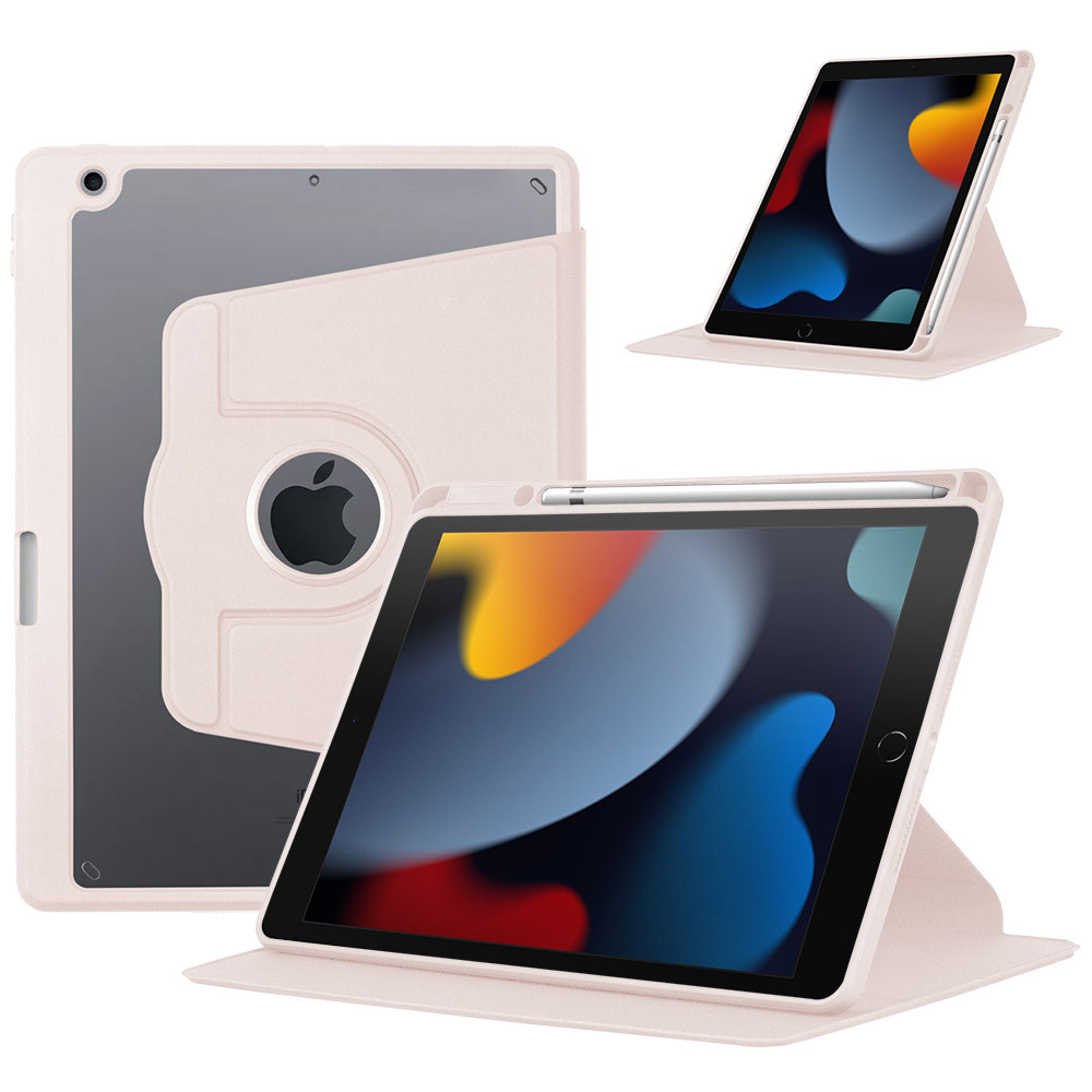 Чохол Galeo Hybrid Rotating Stand для Apple iPad 7/8/9 10.2" (2019/2020/2021) Pink, фото 1