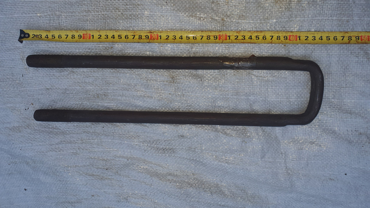 Стремянка рессоры задней ГАЗ-53. М20*1.5. Длина - 420 мм. (ID ...