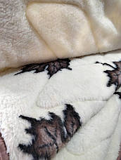 Зимова Хутряна ковдра 175х210 Ковдра відкрита Хутряна.Арктика, фото 2