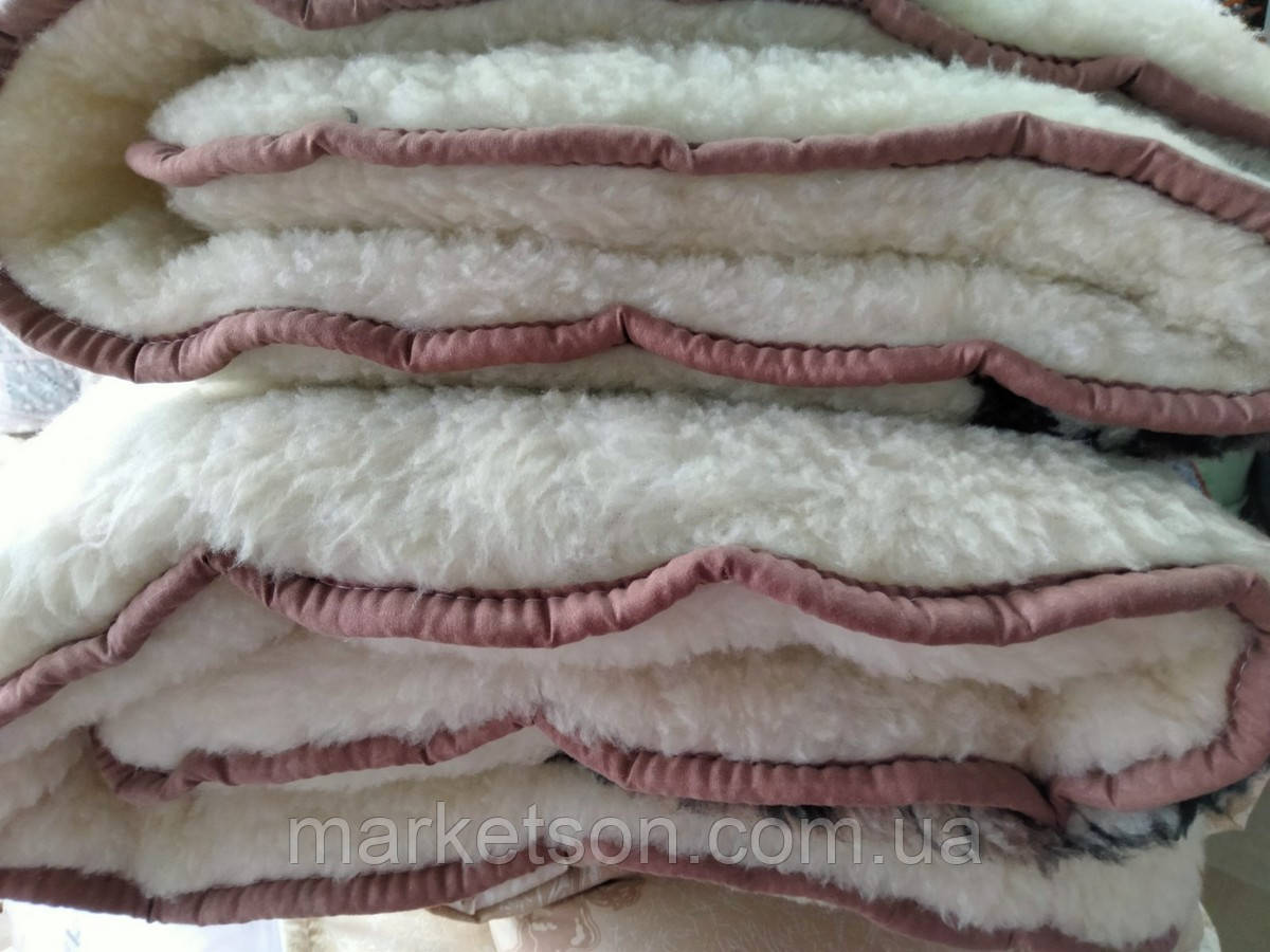 Зимова Хутряна ковдра 195х215 Ковдра відкрита Хутряна.Арктика