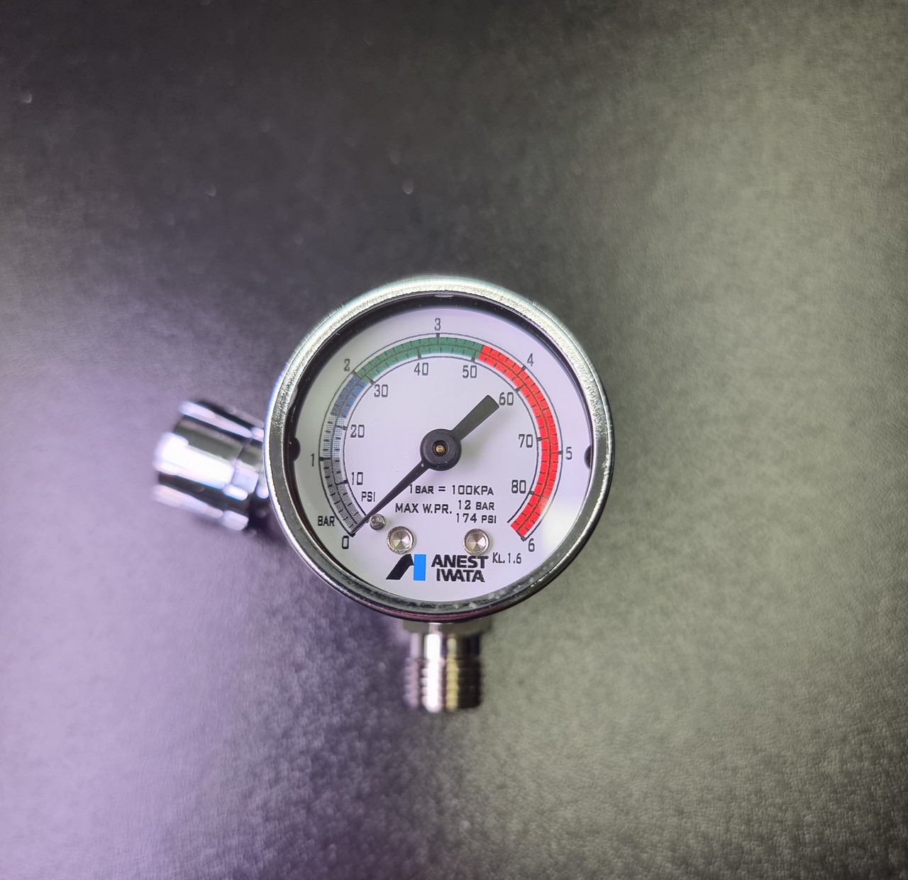 IWATA AFV1 Регулятор тиску з манометром для фарбопульта