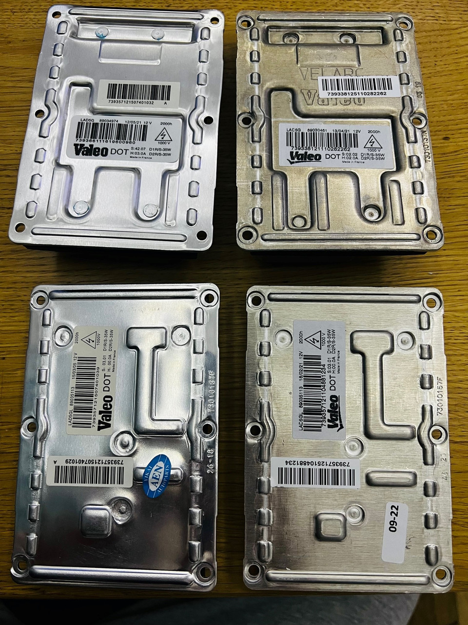 ОРИГІНАЛ Valeo Kсеноновий блок LAD5GL 088794 89035113 88794 4PIN VW AUDI 3D0907391B 8E0907391A 3D0907157