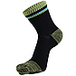 Шкарпетки з пальцями високі Хоккі VERIDICAL 40-44 чорно-зелений, фото 2