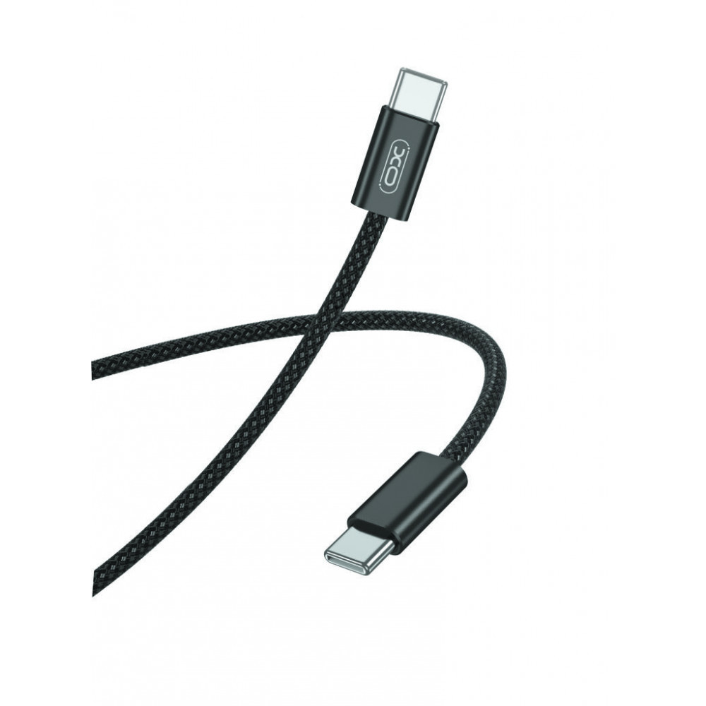 Кабель Data Cable XO NB-Q206B Type-C to Type-C 60W Швидке заряджання