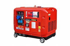 Генератор дизельний KrafTWele SDG9000 1F, 7600 Вт