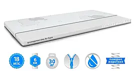 Дитячий матрац LOLI/ЛОЛІ MatroLuxe 60х120 см