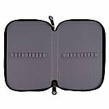 Пенал твердий YES подвійний HP-01 Shark 13х21х4 см чорний (533133), фото 3