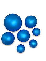 Набір сфери перламутрові сині