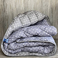 Одеяло двуспальное на холлофайбере ОДА размер 175х210 Стеганное зимнее одеяло высокого качества