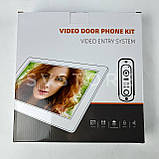 Комплект відеодомофону Joitimer/ 7 дюймів/ двосторонній зв'язок, фото 6