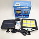 Ліхтар вуличний на сонячній панелі BL BK128-6COB solar light, фото 4