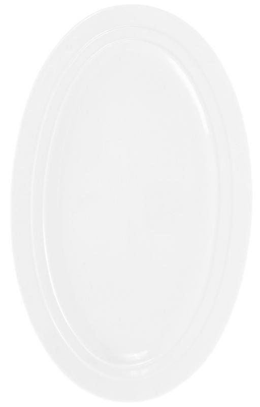 Блюдо порцелянове "White City" овальне 30х18 см (біла порцеляна)