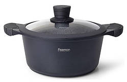 Каструля Fissman Prestige 4.3 л з антипригарним покриттям Greblon С3