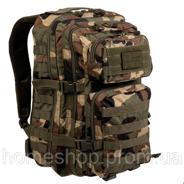 Штурмовий тактичний рюкзак 36 L Mil-Tec assault pack койот