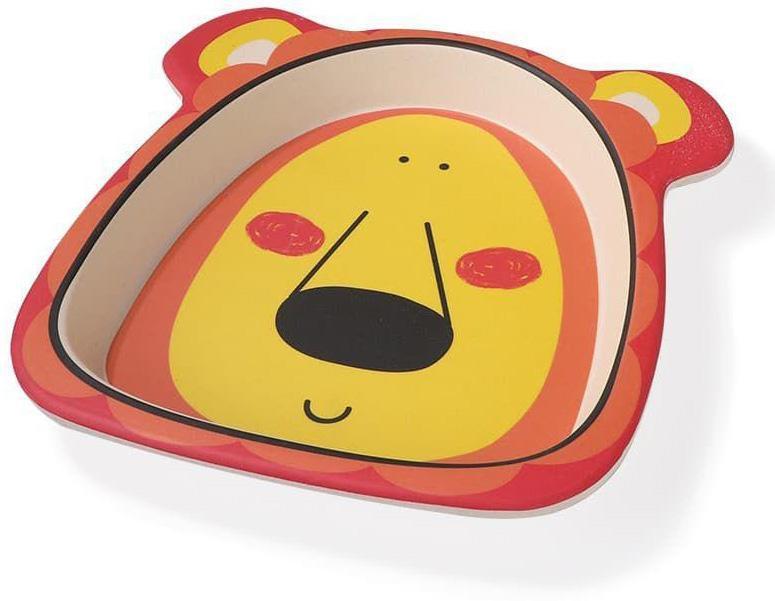 Тарілка дитяча плоска Fissman "Лівенька" Ø21 см із бамбукового волокна, фото 1