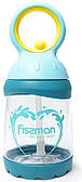 Пляшка дитяча Fissman Candy 260 мл з трубочкою, пластик