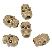 Набір стоперів MIL-TEC Skull 10 шт Сoyote (13458215)