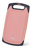 Дошка обробна Fissman Pink 25х15 см пластикова