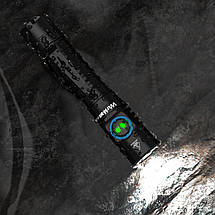 Ліхтар Wurkkos FC11 USB-C Rechargeable 18650 LED LH351D 90 CRI, чорний, фото 5