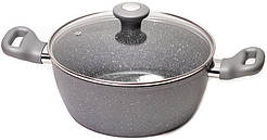 Каструля Kamille Grey Gotland 4 л із гранітним антипригарним покриттям