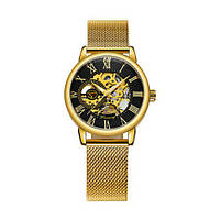 Жіночий годинник Chronte 412 Gold-Black