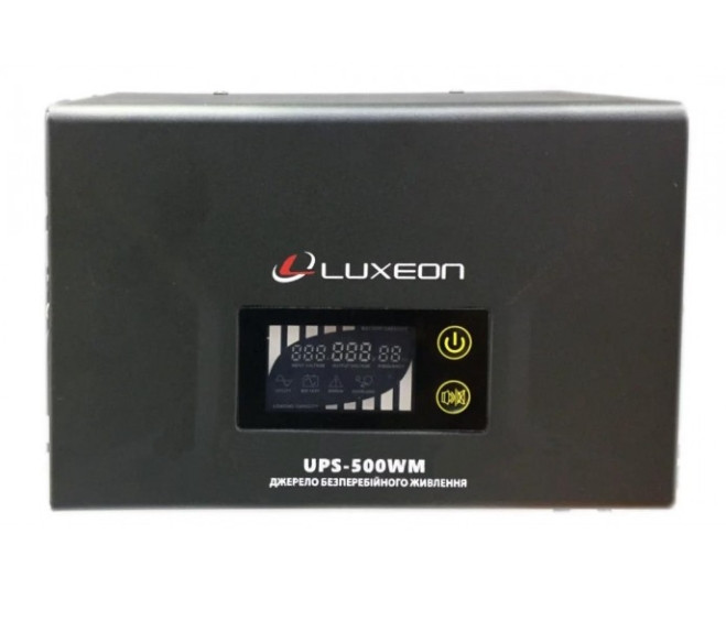 ДБЖ UPS Джерело безперебійного живлення Luxeon UPS-500WM 300 Вт