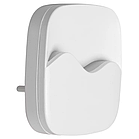 Нічник 0.50W 220V 5lm 3000K 55x60x60mm [4058075399662] Ledvance LUNETTA Wave в розетку з датчиком освітленості