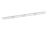 Світильник меблевий 9.50W 220V 600lm 4000K 645x59x71mm [4058075575677] Ledvance LINEAR LED MAGNET в розетку