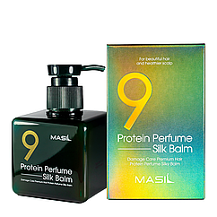 Незмивний бальзам з протеїнами для пошкодженого волосся Masil 9 Protein Perfume Silk Balm