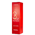 Шампунь для волосся зміцнюючий Masil 3 Salon Hair CMC Shampoo 300 мл, фото 4