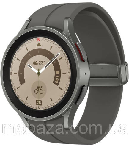 Смарт-годинник Samsung Galaxy Watch 5 Pro 45 mm Gray Titanium (SM-R920NZTASEK)