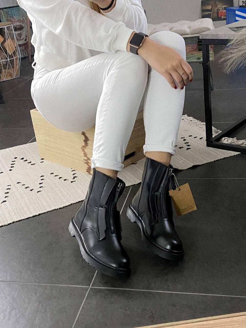 Черевики жіночі чорні демісезонні Dr.Martens Mono Low x Cold Wall Black (05052)