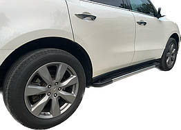 Бокові пороги RedLine V1 для Acura MDX 2013-2020 Алюміній (2 шт.)